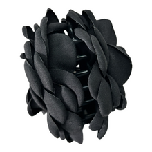 Indlæs billede til gallerivisning Kylie - Hårklemme sort blomst