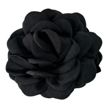 Indlæs billede til gallerivisning Kylie - Hårklemme sort blomst