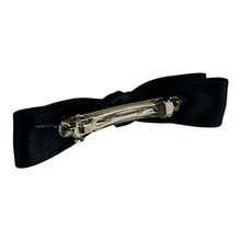 Indlæs billede til gallerivisning Kira - Sløjfe hårspænde sort Få på lager