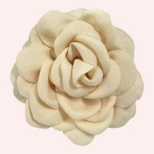 Indlæs billede til gallerivisning Kylie - Hårklemme cream hvid blomst