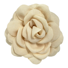 Indlæs billede til gallerivisning Kylie - Hårklemme cream hvid blomst