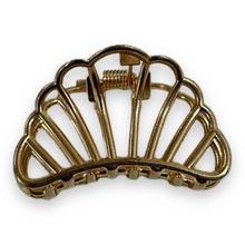 Indlæs billede til gallerivisning Musling - Mini metal Hårklemme