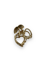 Indlæs billede til gallerivisning Love cherry- Mini metal hårklemme