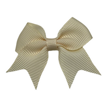 Indlæs billede til gallerivisning Petit - Sløjfe clips Cream hvid