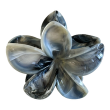 Indlæs billede til gallerivisning Fiona - Blomster hårklemme grå meleret