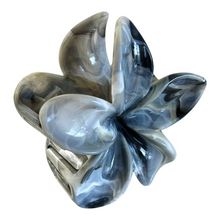 Indlæs billede til gallerivisning Fiona - Blomster hårklemme grå meleret