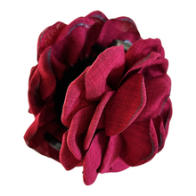 Indlæs billede til gallerivisning Kylie - Hårklemme dyb rød blomst