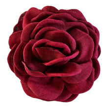 Indlæs billede til gallerivisning Kylie - Hårklemme dyb rød blomst