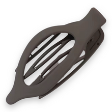 Indlæs billede til gallerivisning Esther - Oval Hårklemme mat brun