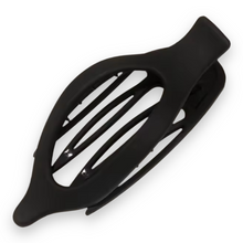 Indlæs billede til gallerivisning Esther - Oval Hårklemme mat sort