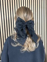Indlæs billede til gallerivisning Bow - Hårklemme sort sløjfe