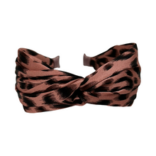 Indlæs billede til gallerivisning Nemo - Flex hårbøjle Rød leopard Få på lager