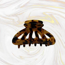 Indlæs billede til gallerivisning Crown - Hårklemme mørk meleret 8,5 cm