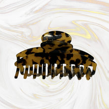 Indlæs billede til gallerivisning Noella - Hårklemme brun meleret 10 cm.