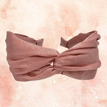 Indlæs billede til gallerivisning Memo - Flex hårbøjle Lyserød satin