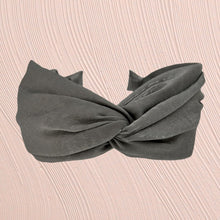 Indlæs billede til gallerivisning Memo - Flex hårbøjle grå satin Få på lager