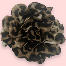 Indlæs billede til gallerivisning Kylie - Blomster hårklemme Klassisk leopard print