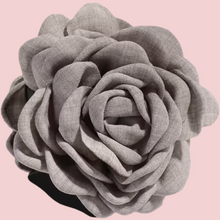 Indlæs billede til gallerivisning Kylie - Blomster hårklemme Grå