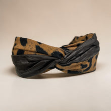 Indlæs billede til gallerivisning Memo - Flex hårbøjle klassisk leopard og sort