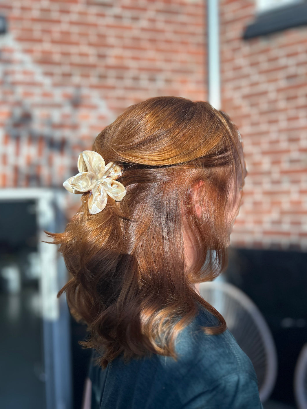 Fiona- Blomster hårklemme