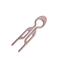 Indlæs billede til gallerivisning Nanna - Hairpin 9 cm mat rosa