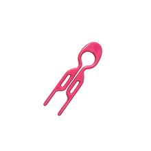 Indlæs billede til gallerivisning Nanna - Hairpin 9 cm pink