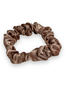 Smal Scrunchie nougat        3 stk.