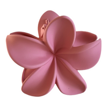 Indlæs billede til gallerivisning Fiona - Blomster hårklemme mat style rosa