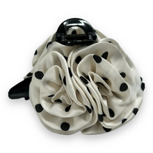 Indlæs billede til gallerivisning Mona - Hårklemme hvis med sorte prikker