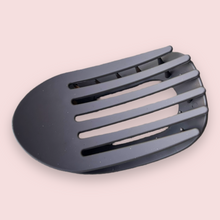 Indlæs billede til gallerivisning Esther- Hårklemme mat mørk brun