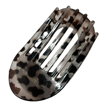 Indlæs billede til gallerivisning Esther - Hårklemme grå leopard