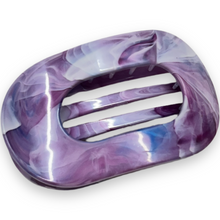 Indlæs billede til gallerivisning Esther- Hårklemme meleret violet og blå