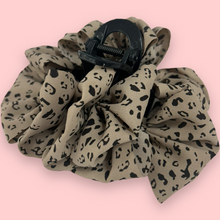 Indlæs billede til gallerivisning Mette - Hårklemme lys leopard print