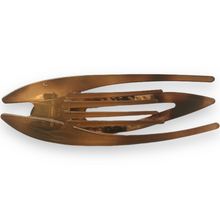 Indlæs billede til gallerivisning Esther- Hårklemme smal brun leopard