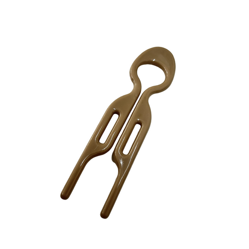 Nanna - Hairpin 9 cm Beige