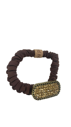 Viola - Scrunchie Brun